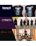 Les groupes de métal présents sur L4bHell Metal Merch