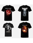 Metal t-shirts with exclusive designs, embody the spirit of metal